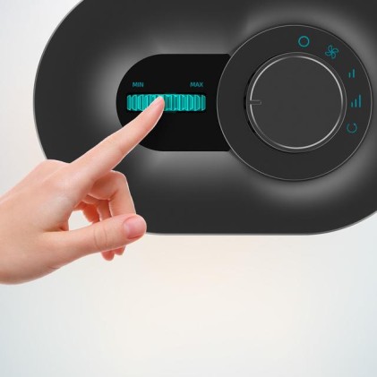 Cecotec 08290 stufetta elettrica Interno Nero 1500 W Riscaldatore ambiente elettrico con ventilatore