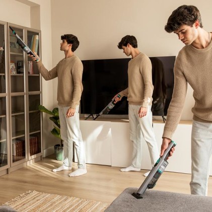 Cecotec Conga Rockstar Micro+ aspirapolvere senza filo Grigio Senza sacchetto