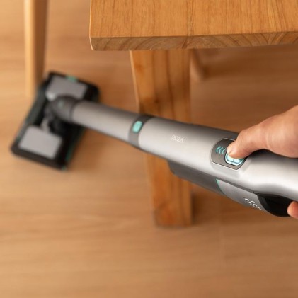 Cecotec Scoba 2100 Twice Aspirapolvere verticale Batteria Secco Ciclonico Senza sacchetto 210 W Nero, Blu