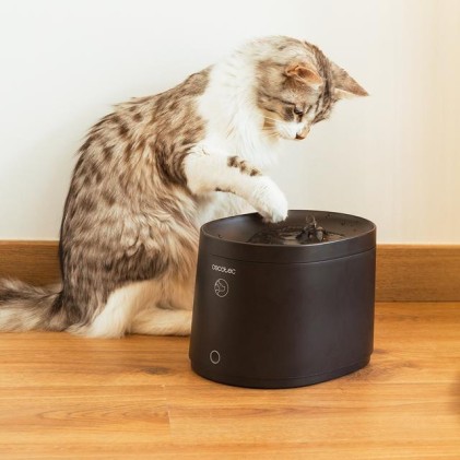 Cecotec Pumba 2500 Refresh Smart distributore di cibo e acqua per cani e gatti Plastica Nero Universale Abbeveratoio automatico per animali domestici