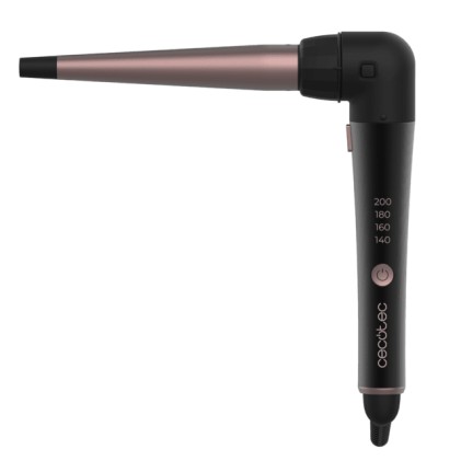 Cecotec SurfCare TwistConic Ferro per ricci Caldo Nero