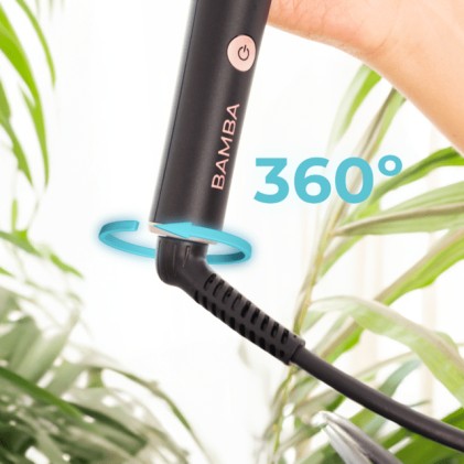 Cecotec SurfCare TwistConic Ferro per ricci Caldo Nero