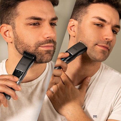 Cecotec PrecisionCare Barber Nero, Argento