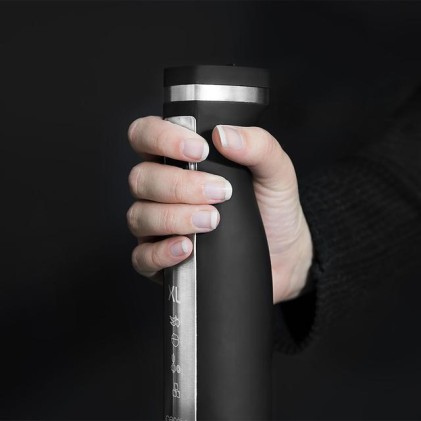 Cecotec PowerGear 1500 XL Cream Frullatore ad immersione 1500 W Nero, Acciaio inox