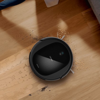 Robot aspirapolvere Cecotec Conga M20 4 in 1 - 7000 Pa - Navigazione giroscopica efficiente - Autonomia della batteria fino a 160 minuti - Spazzola multifunzione - Controllo tramite app - Regolazione intelligente dell'acqua - Nero