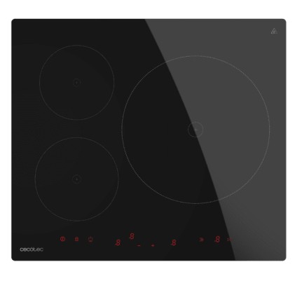 Cecotec Bolero Squad I 3600 Nero Da incasso 52 cm Piano cottura a induzione 3 Fornello(i)