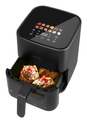 Cecotec Cecofry&Grill Duoheat 4000 Singolo 4 L Indipendente 1900 W Friggitrice ad aria calda Nero