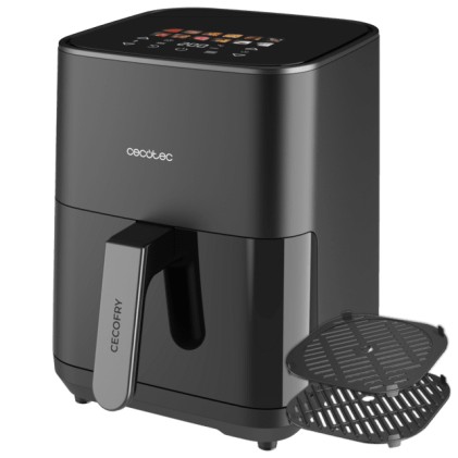 Cecotec Cecofry&Grill Duoheat 4000 Singolo 4 L Indipendente 1900 W Friggitrice ad aria calda Nero