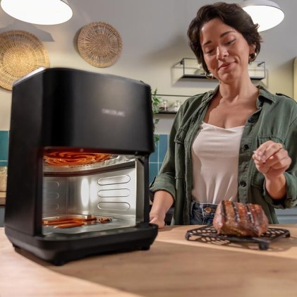 Cecotec Cecofry&Grill Duoheat 4000 Singolo 4 L Indipendente 1900 W Friggitrice ad aria calda Nero