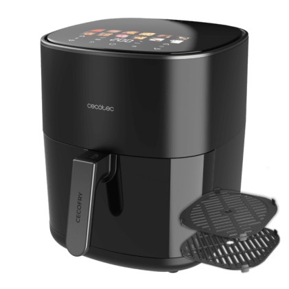 Cecotec Cecofry&Grill Duoheat 6500 Singolo 6,5 L Indipendente 2200 W Friggitrice ad aria calda Nero