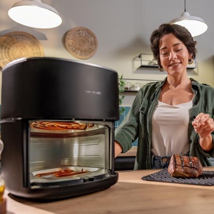 Cecotec Cecofry&Grill Duoheat 6500 Singolo 6,5 L Indipendente 2200 W Friggitrice ad aria calda Nero