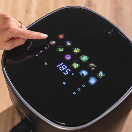 Cecotec Cecofry&Grill Duoheat 6500 Singolo 6,5 L Indipendente 2200 W Friggitrice ad aria calda Nero