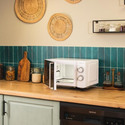 Cecotec A01_EU01_100511 forno a microonde Bianco Microonde con grill Superficie piana 20 L 700 W