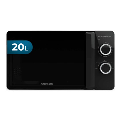 Cecotec Proclean 3030 Flatbed Nero Microonde con grill Superficie piana 20 L 700 W