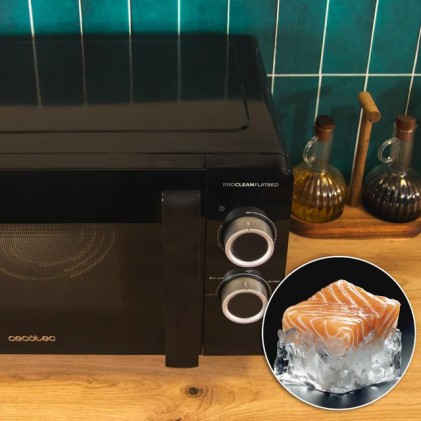 Cecotec Proclean 3030 Flatbed Nero Microonde con grill Superficie piana 20 L 700 W