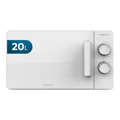 Cecotec Proclean 3020 Flatbed Bianco Microonde con grill Superficie piana 20 L 700 W