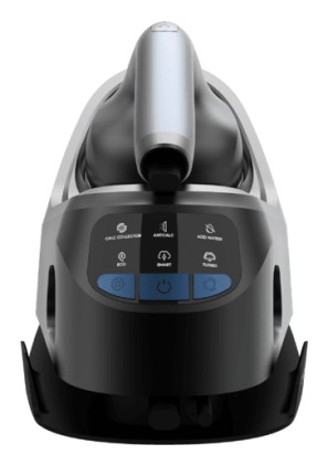 Cecotec A01_EU01_102084 ferro da stiro a caldaia 2400 W 1,2 L Piastra in Ceramica Nero, Blu, Grigio