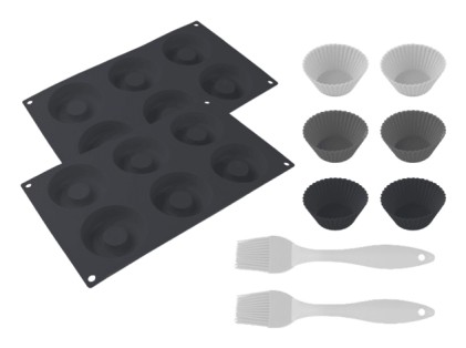Cecotec SweetBake XL Teglia da forno Grigio, Nero