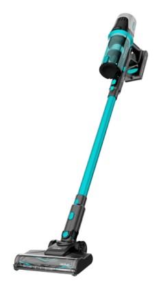 Cecotec A01_EU01_102266 scopa elettrica Aspirapolvere a bastone 2 in 1 Batteria Ciclonico Senza sacchetto 0,6 L 215 W Nero, Blu 2,6 Ah