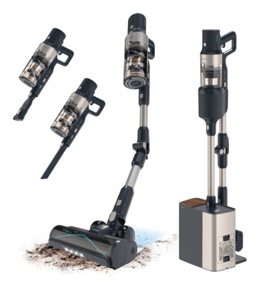 Cecotec A01_EU01_102267 Aspirapolvere a bastone 2 in 1 Batteria Secco 700 W Nero