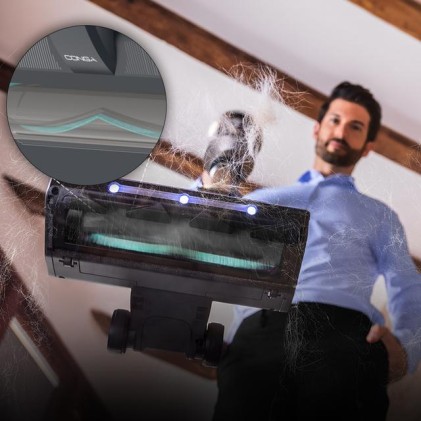 Cecotec A01_EU01_102267 Aspirapolvere a bastone 2 in 1 Batteria Secco 700 W Nero