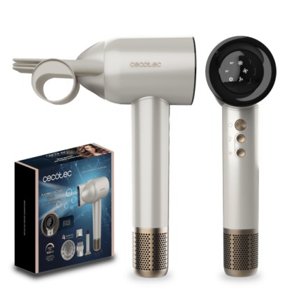 Cecotec DryGlam Waves Champagne asciuga capelli 1600 W