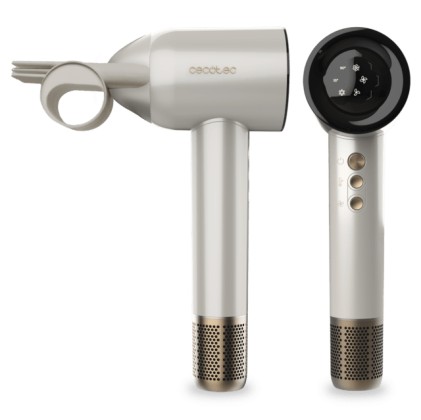 Cecotec DryGlam Waves Champagne asciuga capelli 1600 W