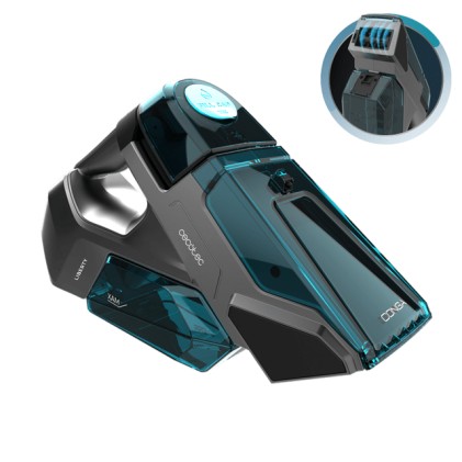 Cecotec Conga MotorHand Carpet&Spot Clean 2000 macchina per pulire il tappeto Portatile Blu, Grigio