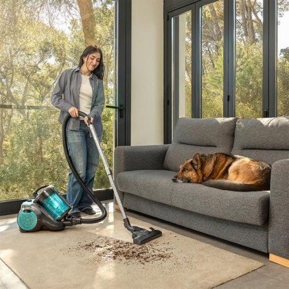 Cecotec Conga Rockstar Cyclonic Powerbag 2 L Aspiratore a cilindro Secco 900 W Senza sacchetto