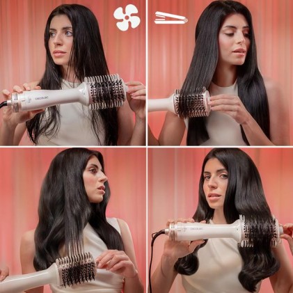 Cecotec Air DryBold Piastra per capelli Caldo Bianco 1200 W