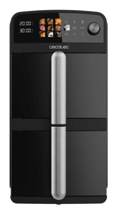 Cecotec Cecofry DuoLevel 10000 Doppia 10 L Indipendente 2400 W Friggitrice ad aria calda Nero