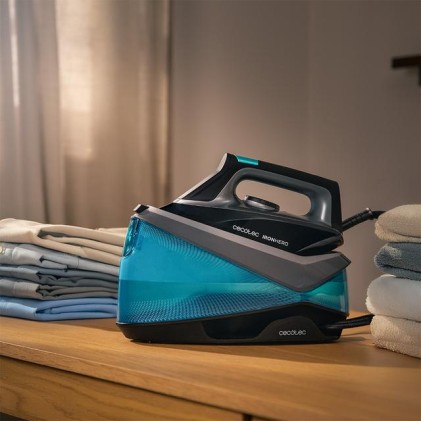 Cecotec IronHero H-2800 2800 W 2 L Piastra in Ceramica Nero, Blu