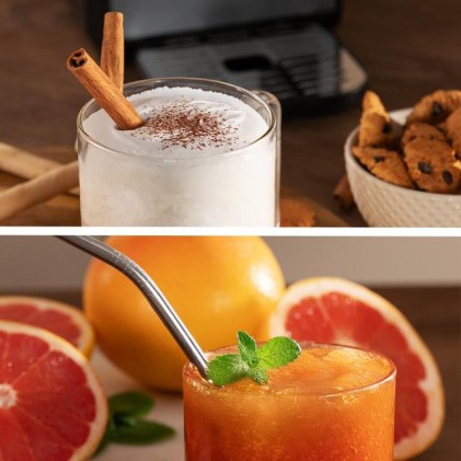 Cecotec A01_EU01_109564 macchina per sorbetto Macchina per bevande ghiacciate 220 W Nero