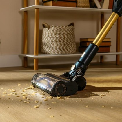 Cecotec Conga Rockstar RS90 Pet Flex Aspirapolvere elettrica Batteria Secco Sacchetto per la polvere 0,5 L 600 W Nero, Blu 2500 Ah