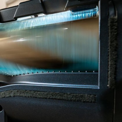 Cecotec Conga Rockstar RS90 Pet Flex Aspirapolvere elettrica Batteria Secco Sacchetto per la polvere 0,5 L 600 W Nero, Blu 2500 Ah