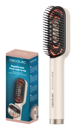 Cecotec HairCare Revitalize Little Adulto Spazzola piatta Champagne 1 pz