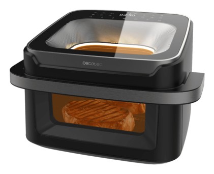 Cecotec Cecofry Advance 10000 Full Vision Doppia 10 L Indipendente 2200 W Friggitrice ad aria calda Nero
