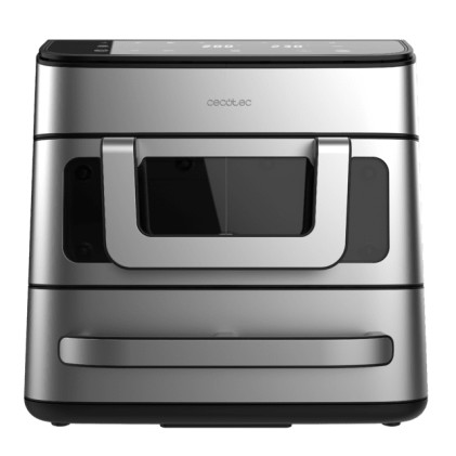 Cecotec Cecofry FoodCourt 18000 4Pizza Singolo 18 L Indipendente 2700 W Friggitrice ad aria calda Argento