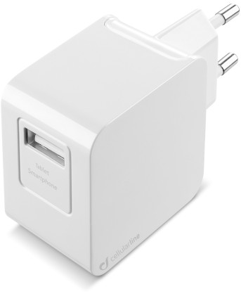 Caricabatterie Usb Cellular Line Achusbmusb2Aw Charger Kit 2A Micro Us