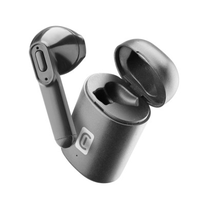 Auricolari Microfono Bluetooth Cellular Line Mono Capsule Con Box Di R