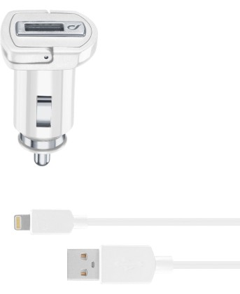 Caricabatterie Cellular Line Cbrkit10Wmfiipadw Usb Car Charger Kit Ult