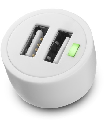 Caricabatterie Cellular Line Microcbrusbduaipad Dual Usb Car Charger