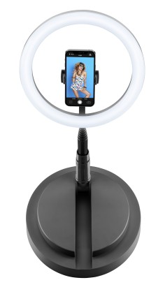 Illuminatore Selfie Cellular Line Selfie Ring Compact Selfieringfoldk
