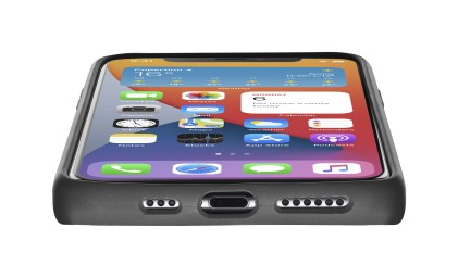 Cover Cellular Line Sensation Soft Black Iphone 12 12 Pro Sensationiph