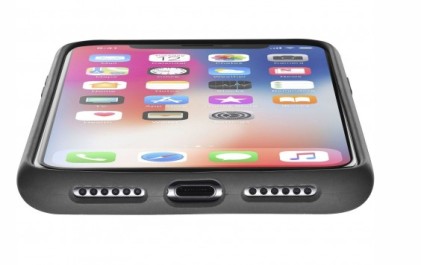 Cover Cellular Line Sensation Soft Black Iphone X Sensationiph8Xk
