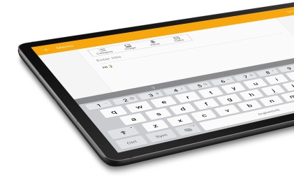 Pellicola Protettiva Schermo Cellular Line Tempglassgtabs6Lit Second G