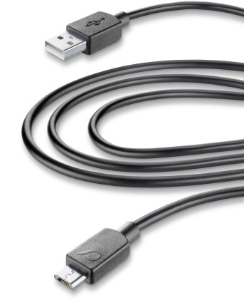 Cavo Microusb Cellular Line Power Cable Data Usbdatacmusb3Tabk