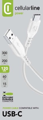 Cavo Usb C Cellular Line Power Cable Data Usbdatacusba-Cw