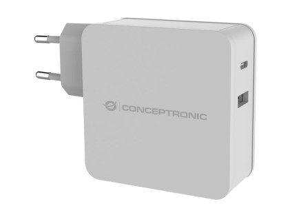 Conceptronic ALTHEA02W Caricabatterie per dispositivi mobili Bianco Interno