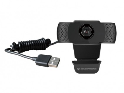 Conceptronic AMDIS webcam 2 MP 1920 x 1080 Pixel USB 2.0 Nero